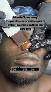 The real issue isn’t having oil, it’s when it’s out of balance.Too much = clogged pores.Too little = dryness and irritation.So instead of fighting sebum, train it to behave with gentle care and the right skincare routine! I’m here to help! #deskinculturespa #deskinculture #bestspainawka #spainawka | Chinelo Stella