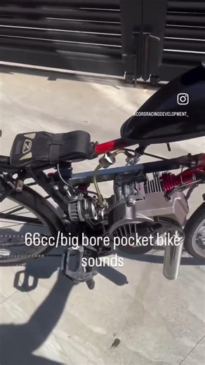 Big bore kit pocket bike engine sounds!!