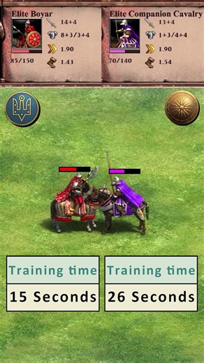 Elite Boyar (Slavs) vs Elite Companion Cavalry (Macedonians) | Slavs vs Macedonians | #aoe2 #aoe2de