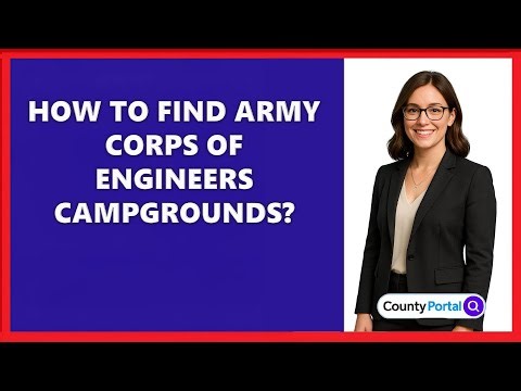 How To Find Army Corps Of Engineers Campgrounds?