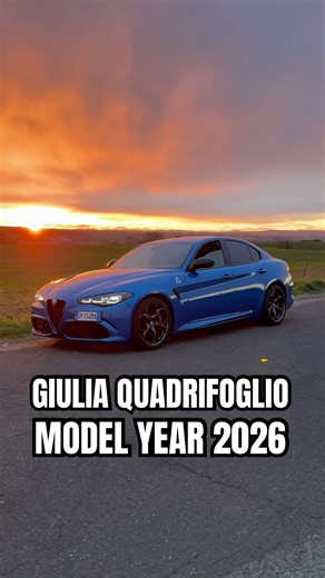 Giulia Quadrifoglio MY2026, presto la mia prova sul Canale! LONG LIVE BEAUTIFUL CARS
