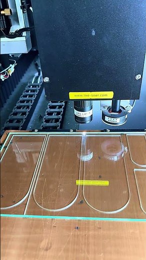 4mm electrical electronic glass high-speed cutting machine, glass laser cutting machine