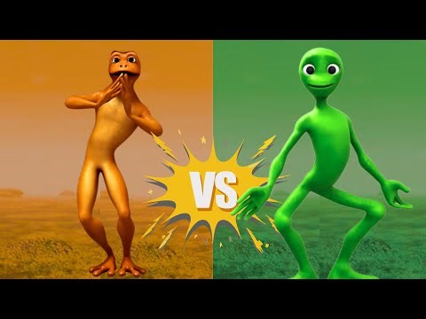 Dame Tu Cosita Alien Dance 2025 👽 Funny Green Alien Compilation | USA TikTok Trend