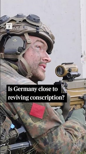 Germany Calls Up All Men for Military Medical Exam #shorts