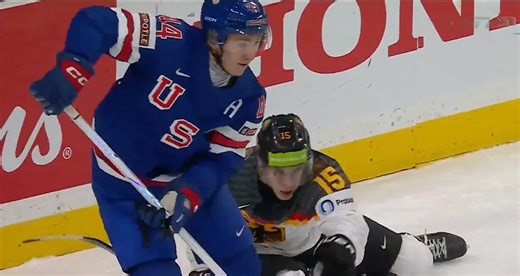 Cole Hutson Throws Big Hit, Picks Up Two Assists For Team USA; Petr Sikora Has Multi-Point Outing For Czechia On Day 1 Of World Juniors