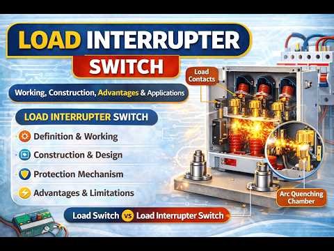 Load Interrupter | Working & Applications | Switchgear & Protection | Electrical Engineering
