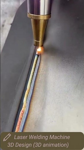 Laser Welding Machine 3D Design 3D animation