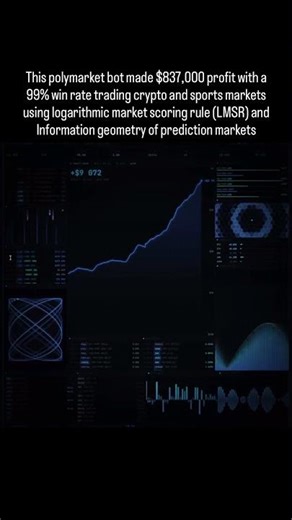 Polymarket bots use advance maths to find arbitrage opportunities #crypto #polymarket #arbitrage