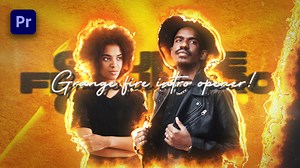 Grunge Fire Intro Opener | Premiere Pro