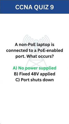CCNA Quiz 9 #cisco #ccna #quiz #networking