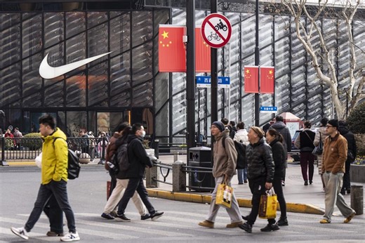 Nike Warns of Sales Decline as China Weakness Persists