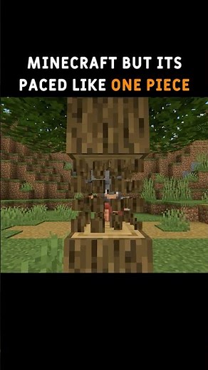 Minecraft but its paced like One Piece pt.2 #tweening