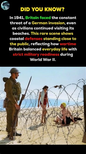 When Britain Prepared for German Invasion While Life Went On | WWII Reality #shorts