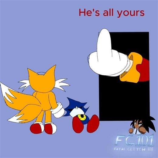 Tails forgot some bugs in metal sonic