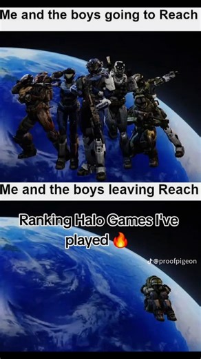 The Ultimate Halo Ranking (UNSC Creator Corps Approved) 🔥 #shorts