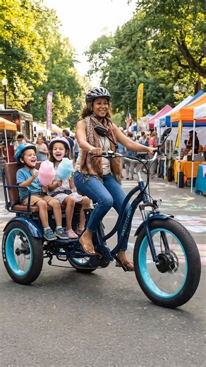 sixthreezero Bikes & E-Bikes on Instagram: "Creating memories on three wheels. #etrike"