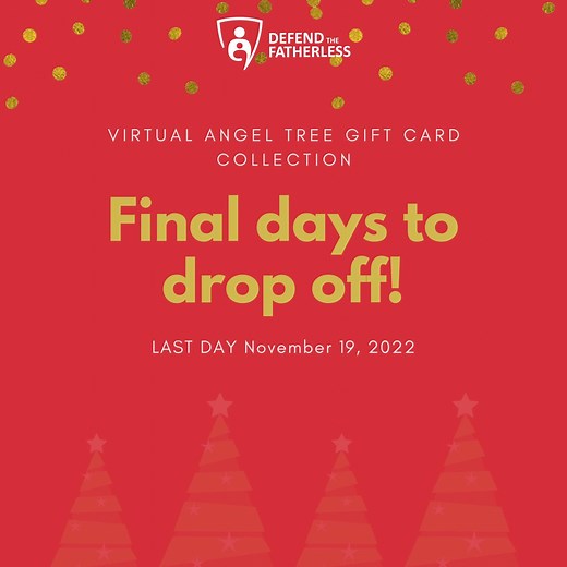 If you signed up on our virtual angel tree, the last day to drop off is WEDNESDAY! Please see your emails for drop off locations!! | York County Foster Care Closet