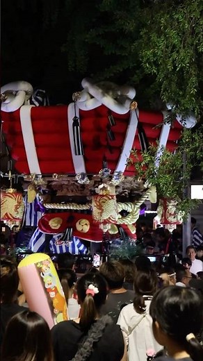 さぁ始まる。石切秋祭り 宮入前 辻子太鼓台2025#ふとん太鼓 #太鼓台 #石切神社