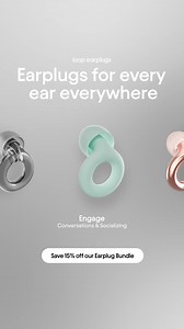 3.1K views | Get 15% off the internet’s favorite earplugs  Loop Quiet 2 for focus and sleep  Loop Experience 2 for live events  Loop Engage 2 for socializing Try now with 100-day free returns. | Loop | Facebook