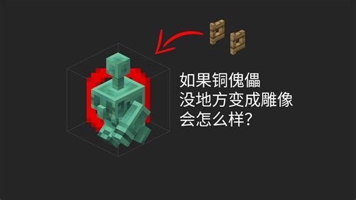 如果铜傀儡没地方变成雕像，会怎么样