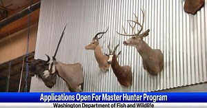 Washington State Master Hunter program applications are now open