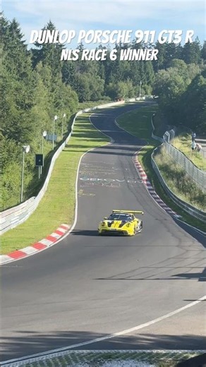 4K | DUNLOP PORSCHE 911 GT3 R | NLS RACE 6 WINNER | 🏁
