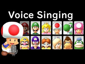 Mario Party 10 Music - Singing Voices All Characters