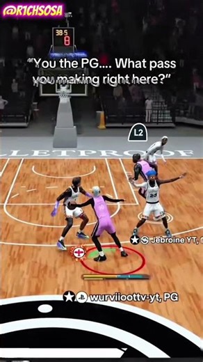 Y’ALL THOUGHT I Was HITTING The EASY BIG MAN But I THREW A NASTY CORNER DIMER In NBA 2K26…🤣👀