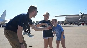 Can anyone guess the *top* highlight from yesterday? The real answer is all of YOU. Our community flooded the base with an excitement and enthusiasm that that soared higher than the Thunderbirds. We can't wait for day two! | Joint Base Andrews Air Show