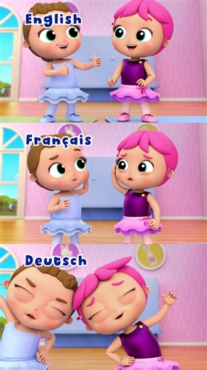 Ballet Song for Kids! 🩰🎶 #NurseryShorts #popularsong #shorts