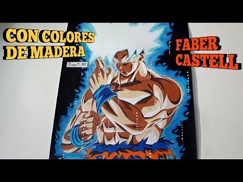 Cómo Dibujar a GOKU ULTRA INSTINTO DOMINADO 100% | How To Draw Goku Ultra Instinct