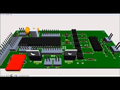 How to design a PCB layout and Circuit digram on Proteus Software (tutorial)
