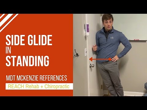 MDT Lumbar Side Glide in Standing (w/ Extension) | McKenzie Method Exercise References