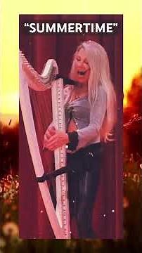 “Summertime" Reimagined: Electric Harp & Soulful Vocals. #summertime #summersongs #jazzcover