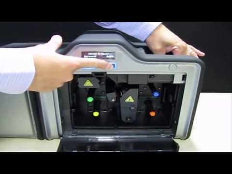 FARGO HDP5000 How to clean your card printer