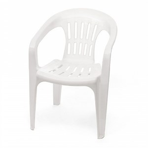[Hot Item] Outdoor Modern Event Cheap Stackable Wholesale White Garden Plastic Dining Chairs with Armrest