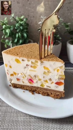 Delicious No Bake Fruity Graham Jelly Cake Recipe