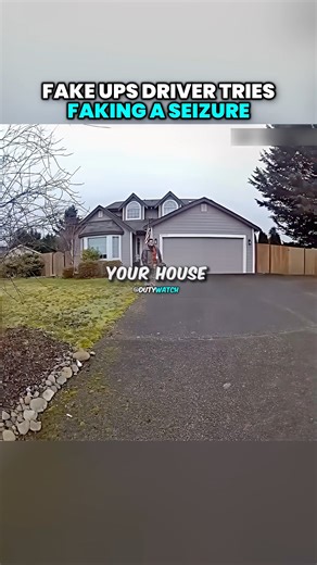 Fake UPS Driver Tries Faking A Seizure 🤦‍♂️