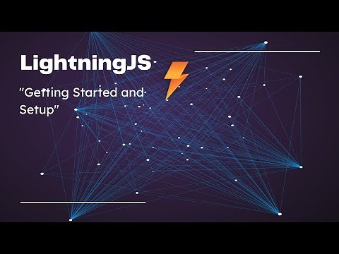 LightningJS Intro and Setup || Getting started with LightningJS