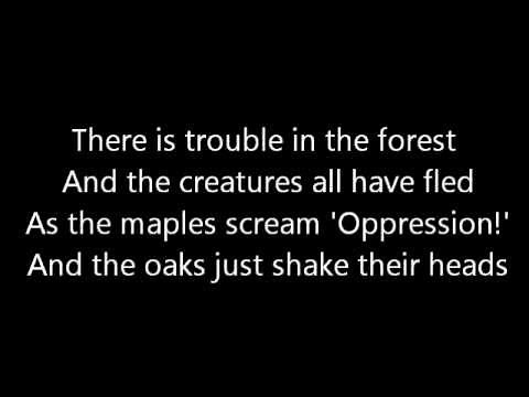 Rush-The Trees (Lyrics)