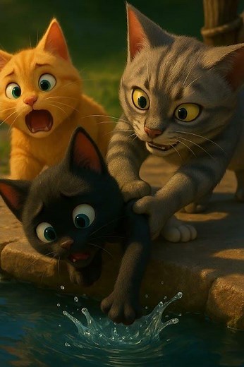 The Three Little Cats Heartwarming Animated Short