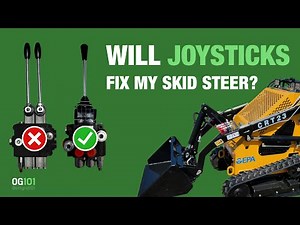 Chinese Mini Skid Steer Spool Valve Fix / Joystick Upgrade (CRT-23)
