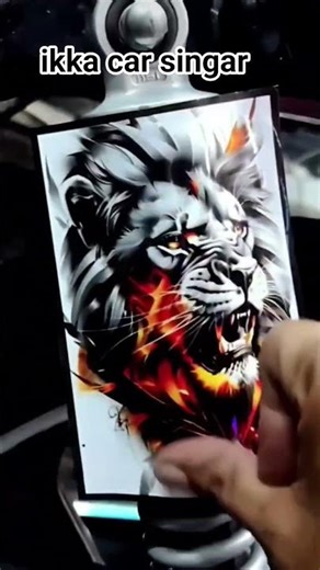 Splendor shocker sticker lion sticker modify 🦁 New #sticker ‪@ikkaCarsingar2313‬