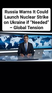 Russia has escalated NUCLEAR RISK by stating it could launch a nuclear attack on Ukraine IF DEEMED NECESSARY under its updated doctrine, a move that deepens EUROPEAN SECURITY concerns and sparks global diplomatic reactions over escalation. Reports highlight deployment of nuclear-capable missiles and revised thresholds for nuclear use that Russia says would justify such strikes only in extreme scenarios. #thereportpoint #worldnews #ukrainerussiawar #nuclearthreat #Putin #globaltension | The Repor