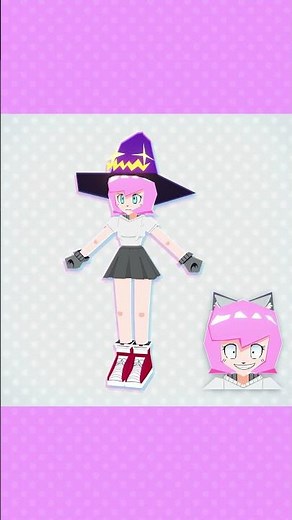 Low Poly Suzy Animation! ✨🐈‍⬛🪄 #blender3d #3danimation