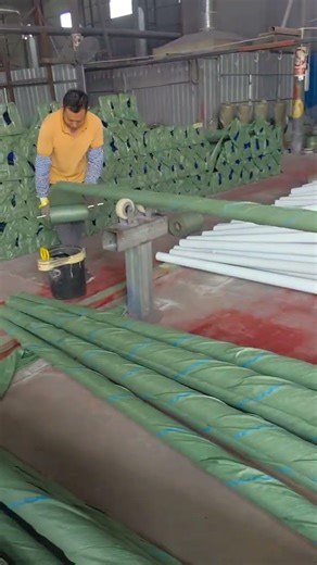 Pipe Covering Process - Good tools and machinery make work easy