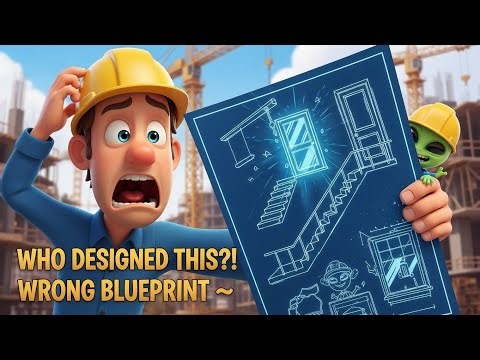 This Blueprint Makes NO Sense 🤯🚧 | Funny Construction Cartoon