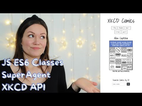 BUILD XKCD COMICS APP API PROJECT || XKCD API, SUPERAGENT, HTML, CSS JAVASCRIPT ES6 CLASSES TUTORIAL