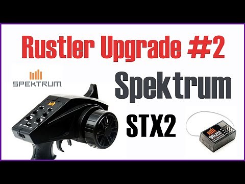 Spektrum STX2 Radio System | Traxxas Rustler Upgrade #2