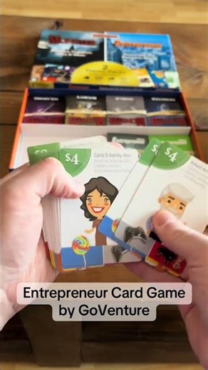 Entrepreneur Card Game with Monster Theme by GoVenture